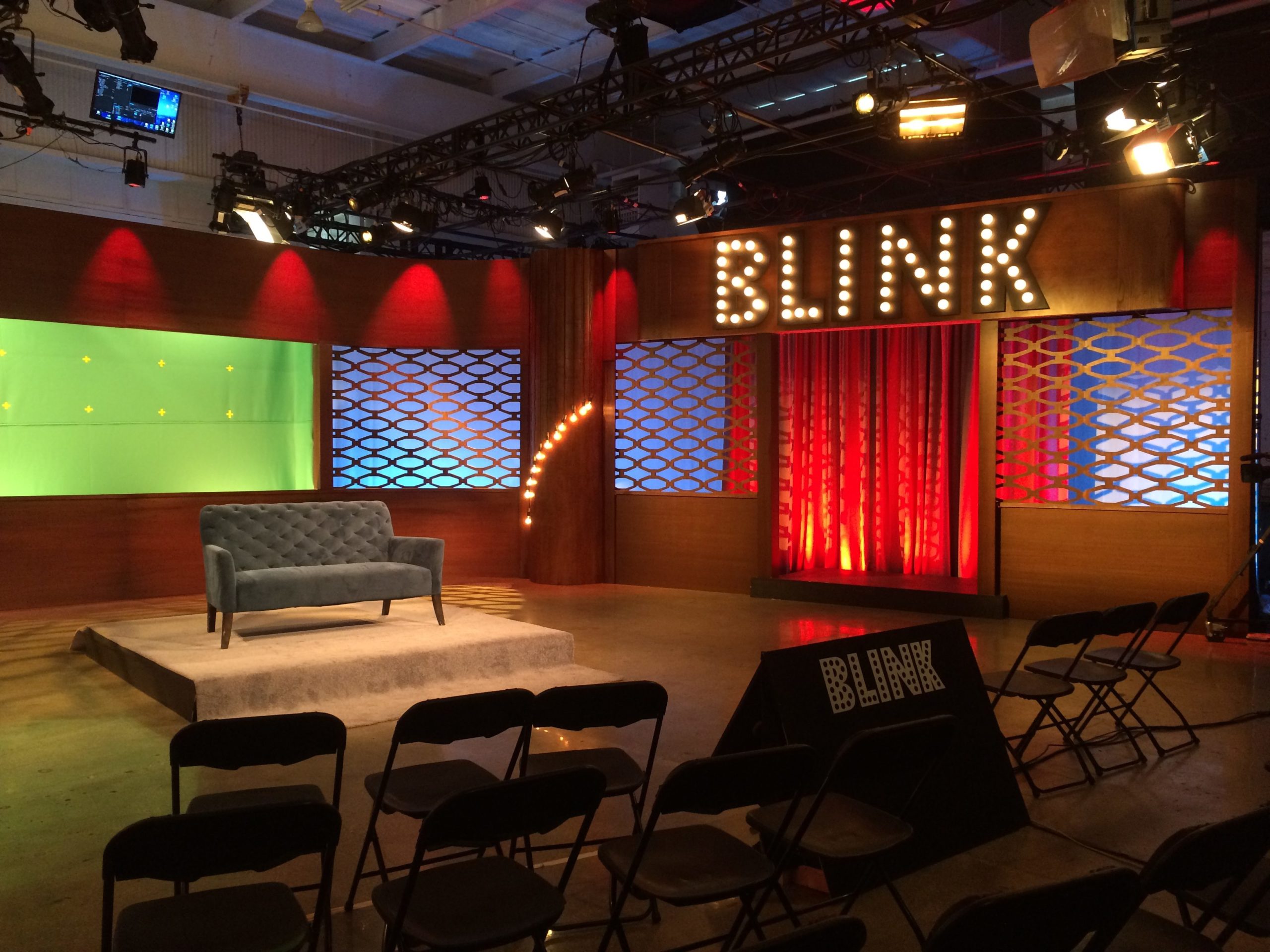 Set Construction Stone Dog Studios Blink MTV Pilot ﻿